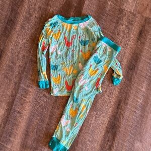 Little sleepies chicken pajamas